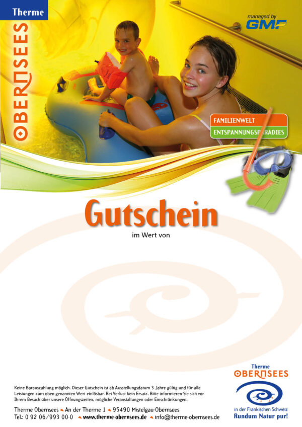 Gutschein Badewelt Familie